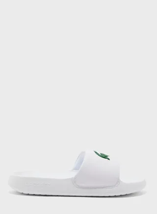 Croco One Strap Slides
