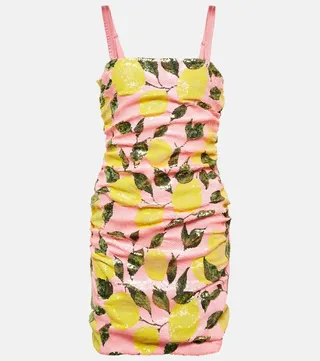 Sequined minidress