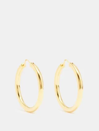 Gold-plated Hoop Earrings