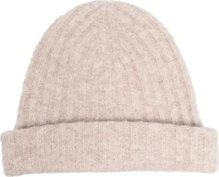 Ribbed-Knit Beanie