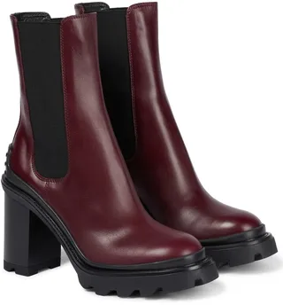 Leather Chelsea boots