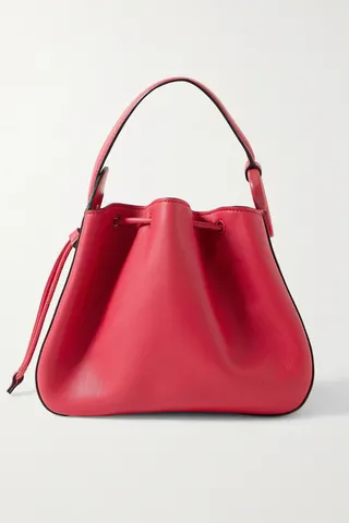 Oscar de la Renta - Leather Tote - Red