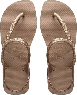 Havaianas Flash Urban Flip Flop Sandal (Rose Gold) Women's Shoes