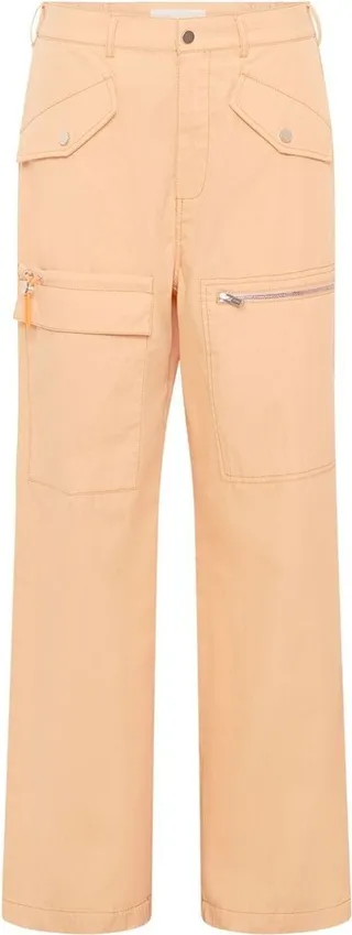 Multi-Pocket Slouched Trousers