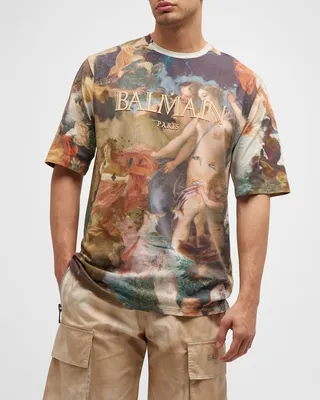 Men's Oversized Painting T-Shirt