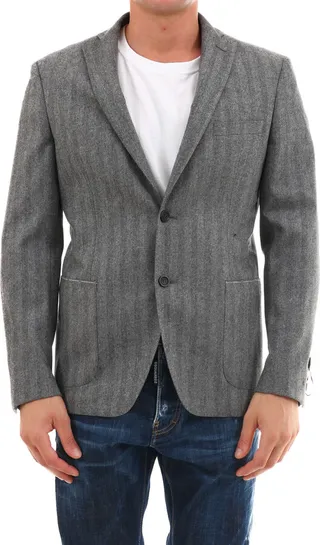Gray Wool Jacket