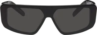 Rick Owens Black Performa Sunglasses