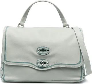 Postina leather tote bag