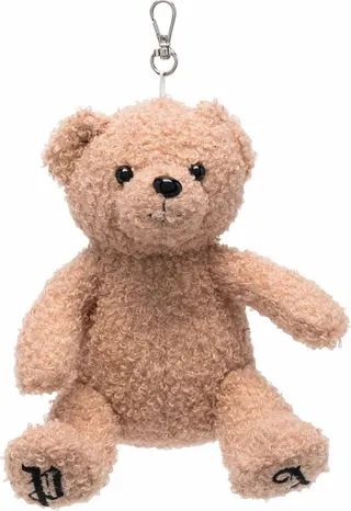 Bear-Shaped Logo Keychain