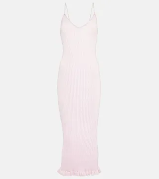 Nolita ribbed-knit midi dress