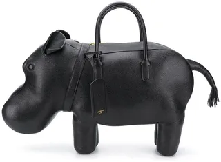 Hippo pebbled bag