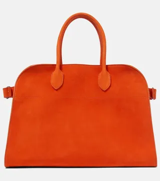Margaux 15 suede tote bag