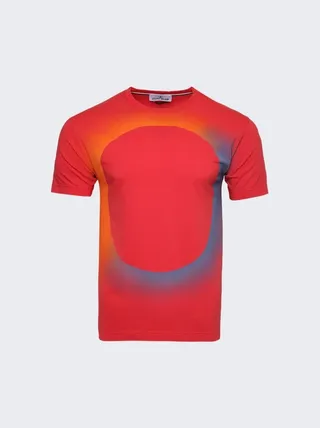 2NS92 'Luar Eclipse One' Short Sleeve T-Shirt Red