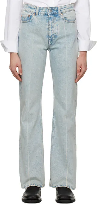 Our Legacy Blue Boot Cut Jenas