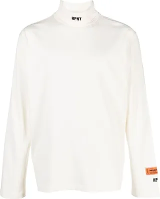 logo patch long-sleeve T-shirt