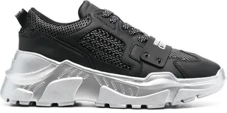 Speedtrack logo-print low-top sneakers