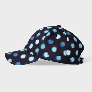 Men's Indigo 'Tagliatelle Spot' Cap