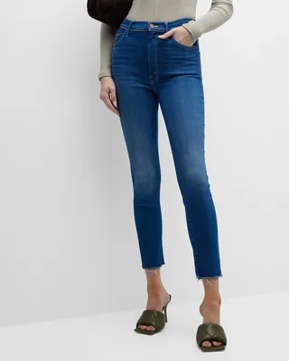 The Swooner Ankle Fray Jeans