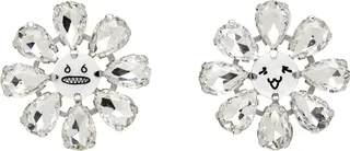 Charles Jeffrey Loverboy Silver Crazy Daizy Earrings