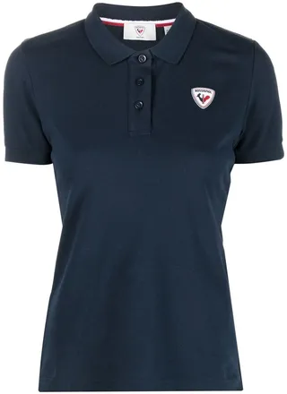 Logo-Patch Polo-Top