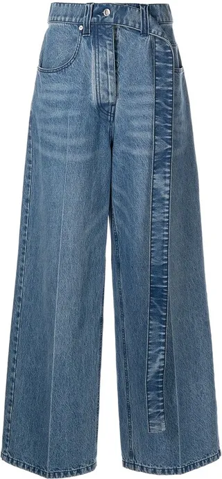 High-Waisted Wide Leg Jeans