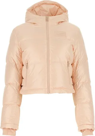 Fendi Cropped Zip-Up Padded Jacket