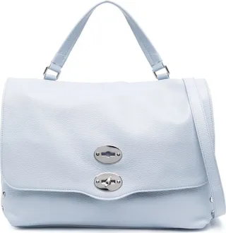 Postina leather tote bag