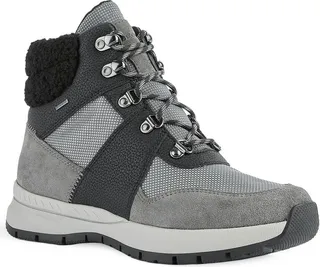 Geox Braies Suede-Trim Shoe