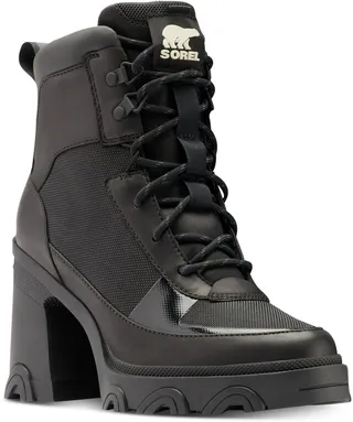 Sorel Women's Brex Heel Lug Sole Lace-Up Boots Women's Shoes