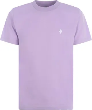Marcelo Burlon County Of Milan Logo Printed Crewneck T-Shirt