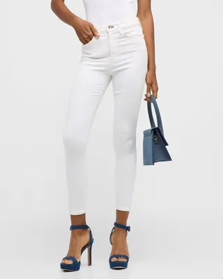 Nina High Rise Ankle Skinny Jeans