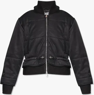 Diesel G-Vite Quilted Zipped Bomber Jacket