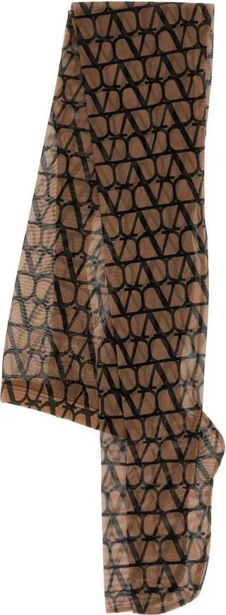 Valentino Toile Iconographe All-Over Patterned Tights
