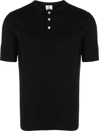 knitted cotton T-shirt