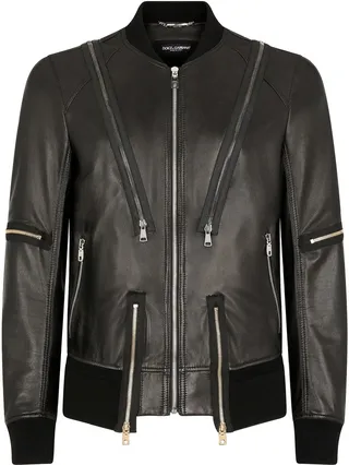 Multi-Zip Bomber Jacket