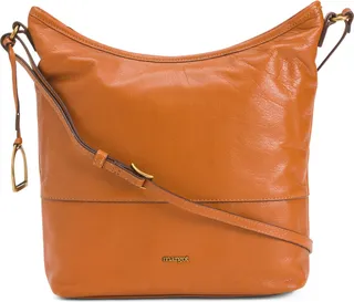 Leather Chester Hobo With Back Zip Pocket