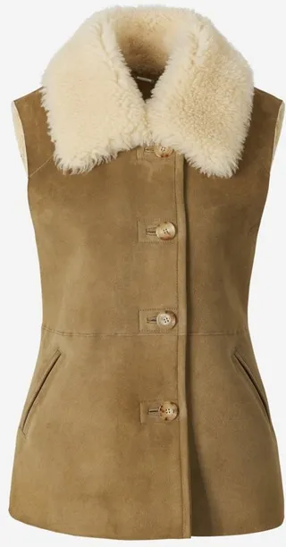 Chloé Sleeveless Buttoned Jacket