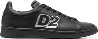 Logo-Print Low-Top Sneakers