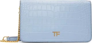 TOM FORD Blue Croc Bag
