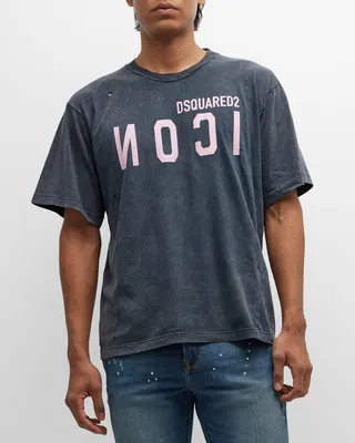 Men's Destroyed Icon T-Shirt