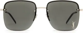 Saint Laurent Eyewear Square Frame Sunglasses