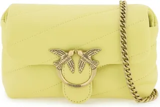 Pinko Love Baby Puff Quilted Crossbody Bag