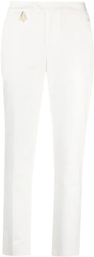 Mid-Rise Skinny Trousers