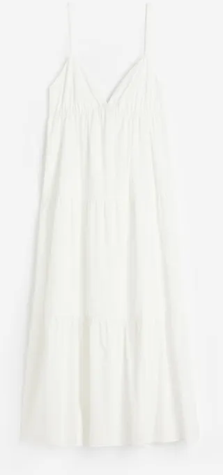Tiered Cotton Dress