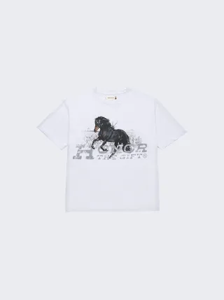Work Horse Short Sleeve T-Shirt White
