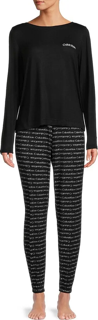 2-Piece Logo Pajama Set