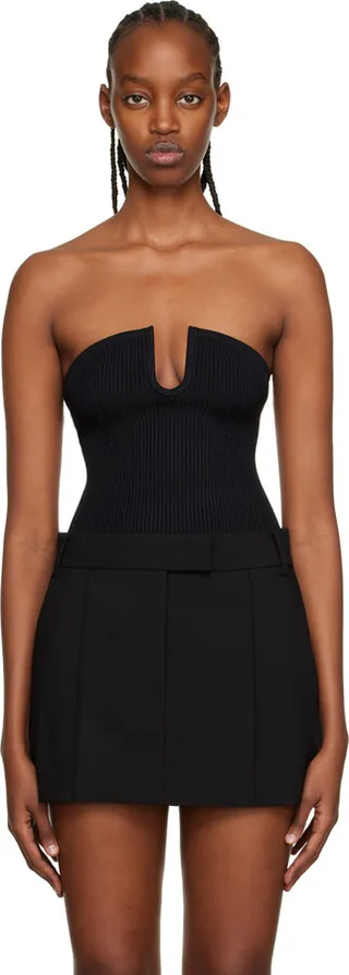 CAMILLA AND MARC Black Strapless Camisole