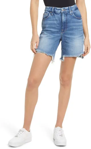 90s Icon High Waist Bermuda Shorts