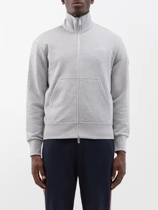 High-neck Zipped Track Jacket