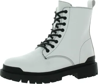 Quinn Womens Outdoors Ankle Combat & Lace-up Boots